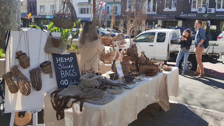Paddington Markets in Sydney Australia
