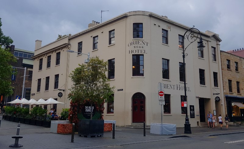 The Orient Hotel Pub in the Rocks Sydney Australia