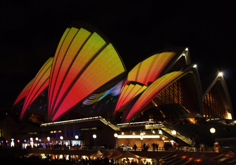 Sydney Opera House Vivid 