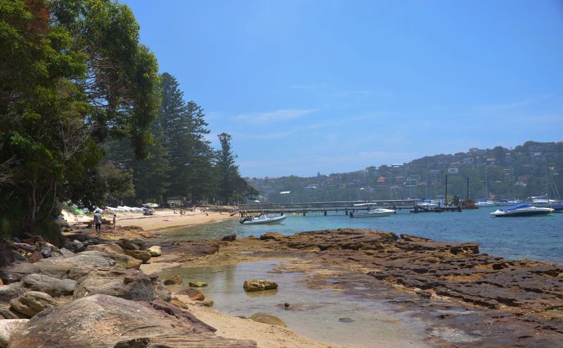 Forty Baskets Beach a small quiet beach near Manly