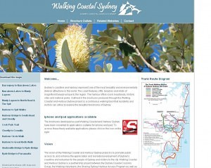 Walking Coastal Sydney Website