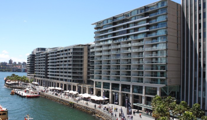 Quay Grand Suite hotel Circular Quay has uninterrupted Sydney Harbour Bridge Views