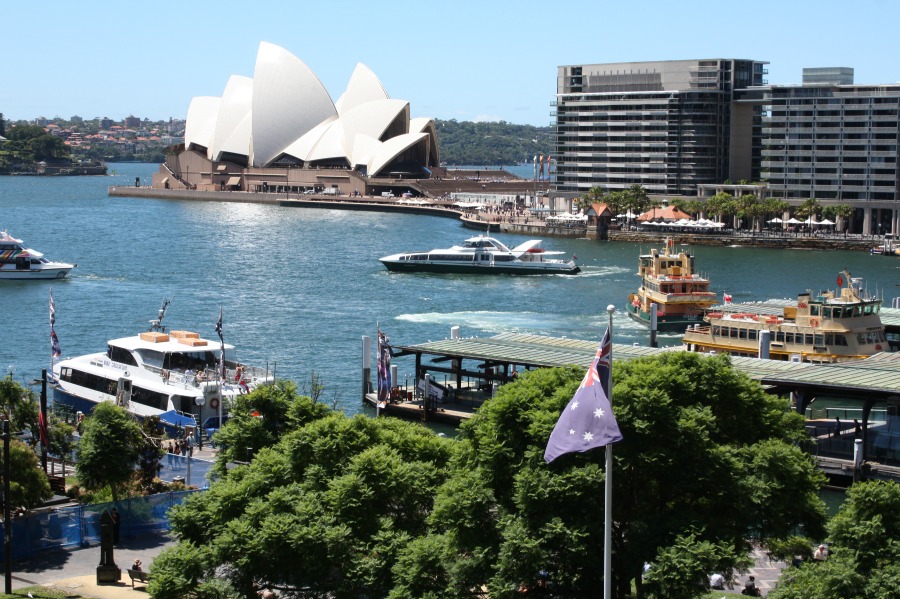 Sydney Opera House Cahill walk
