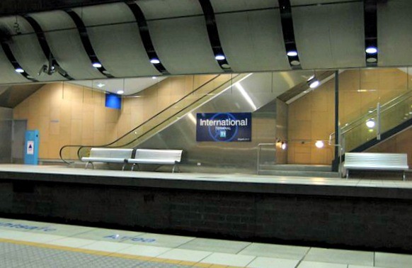 Airport Station train - Sydney International terminal