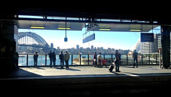 View from Circular Quay Platform