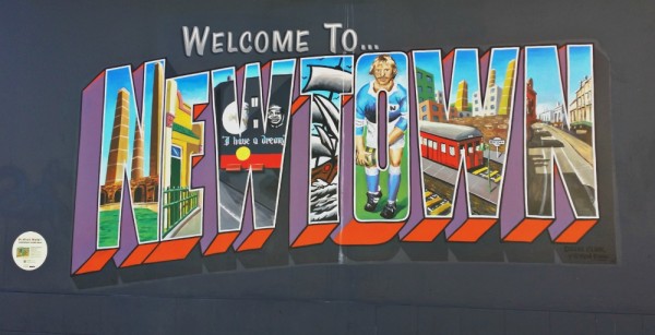Welcome to Newtown self-guided street art walk Sydney Australia