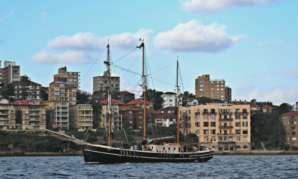 Sydney Harbour Tour on a tallship
