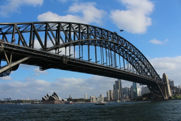 View of Sydney from the Darling Habrour Ferry