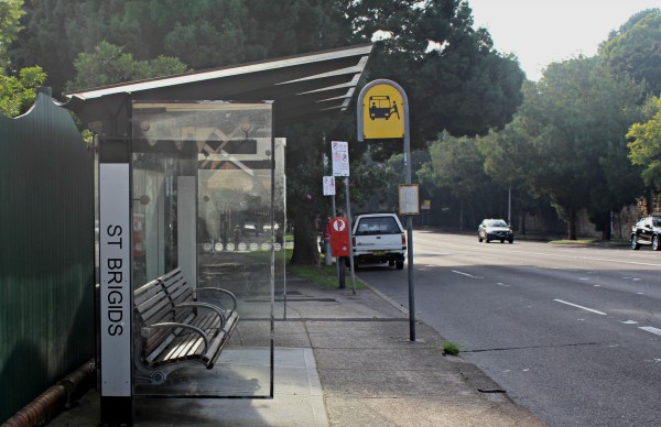St Bridgets bus stop 325