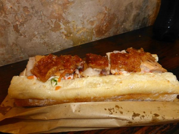 Mr Crackles Pork Roll Oxford St Sydney