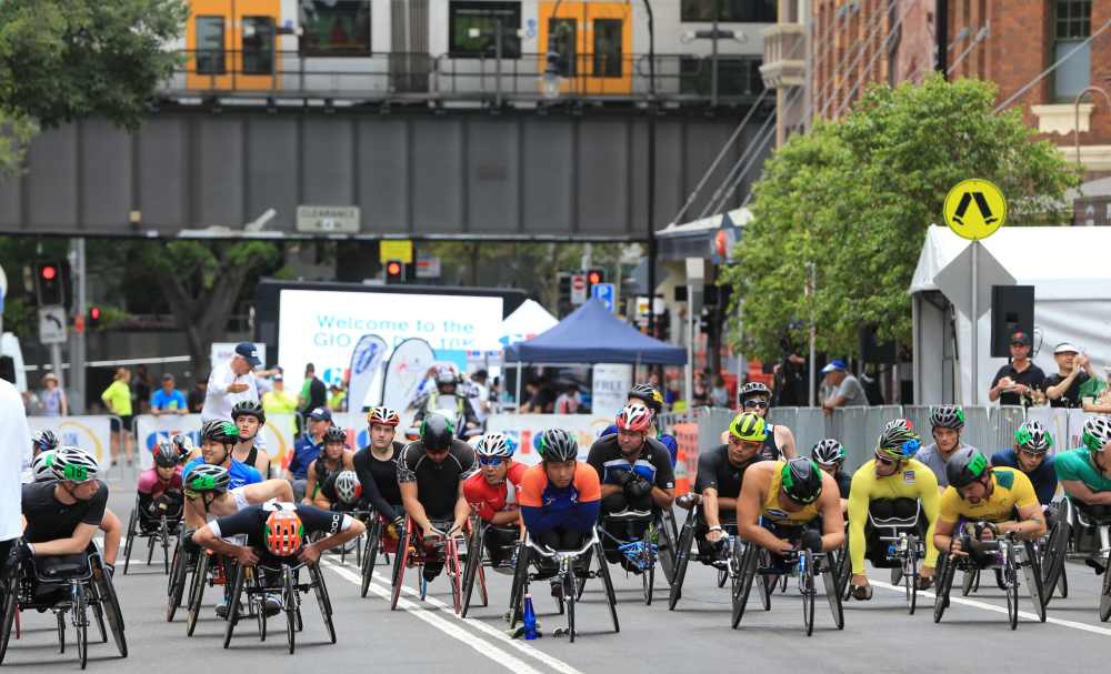 Australia Day wheelchair race