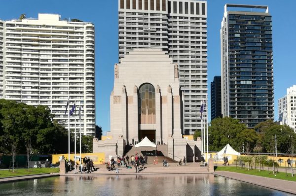 The ANZAC memorial in Hyde Park