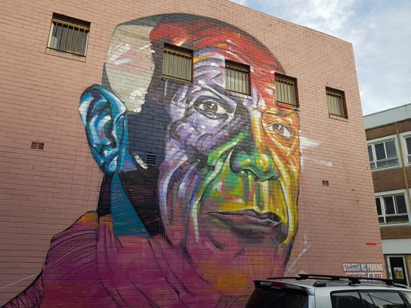 Picasso Mural by Scottie Marsh 