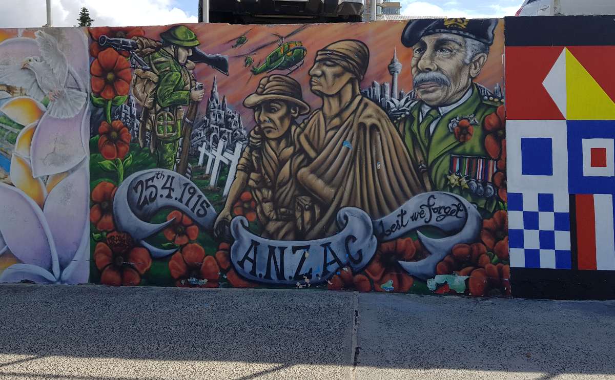 Anzac Memorial Graffiti Bondi Beach