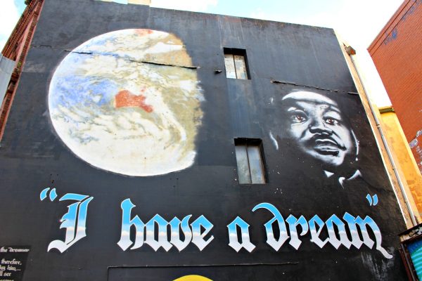 I have a dream mural in Newtown