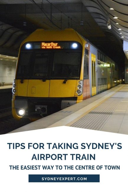 Tips For Taking The Sydney Airport Train Sydney Expert Tips For Taking The Sydney Airport Train Sydney Expert