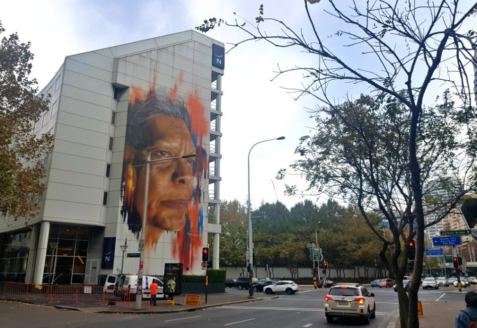 Sydney city  street art  Jenni Munro Aboriginal activist
