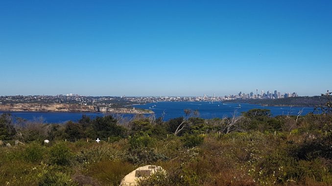 View from the cemetery at North Head Sydney wide