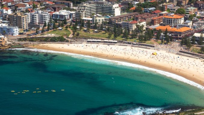 Coogee Beach from above Coogee Beach from above