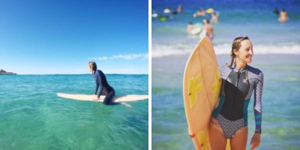 Learning to surf in Bondi
