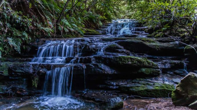 Leura Cascades Blue Mountains Waterfall Leura cascades walking tracks
