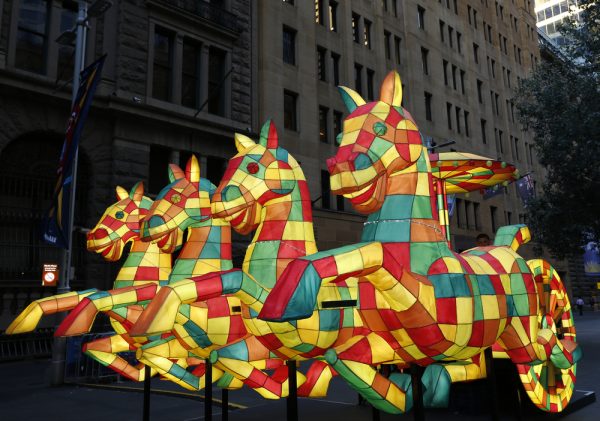 Horse Lanern Sydney Lunar New Year