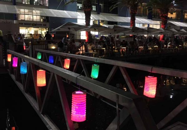 Laterns at the Sydney Fish Market Lunar festival