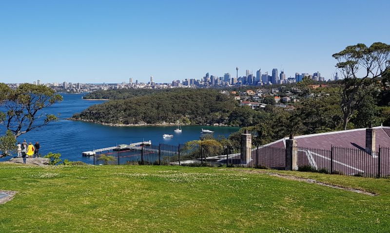 View of Sydney Harbour from Georges Head 