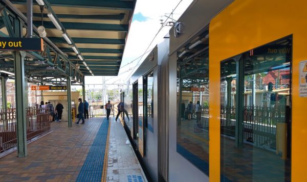 Sydney train at Central Station
