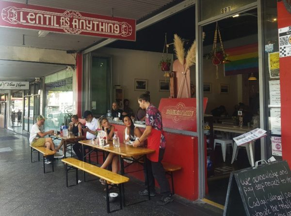 Lentil as Anything in Newtown Sydney australia