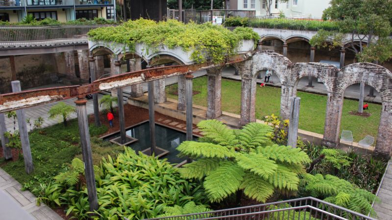 Paddington Reservoir Sunken Garden Sydney Australia