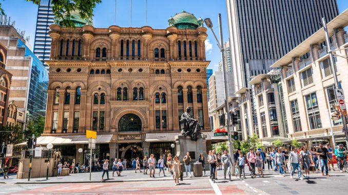 QVB Sydney George Street Queen Victoria Building Sydney Australia