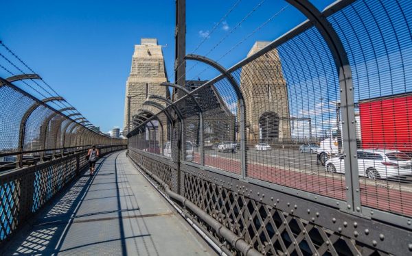 Sydney HJarbour Bridge footpath