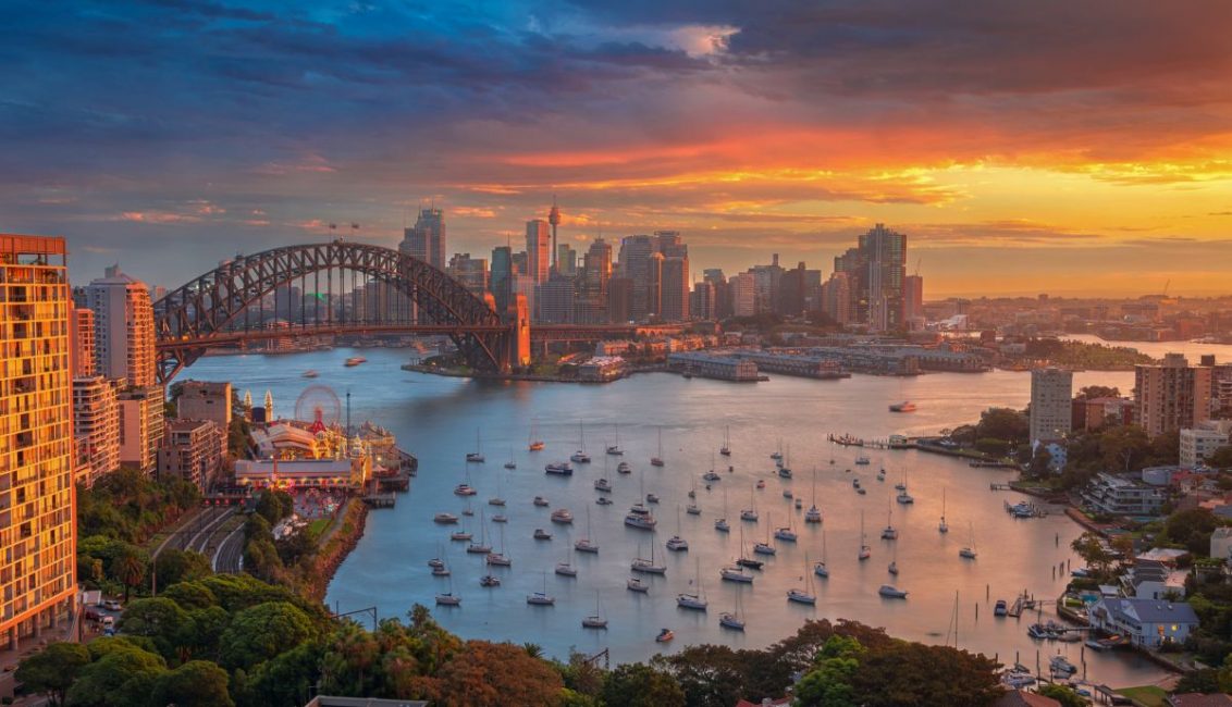 View from Milsons Point to the City