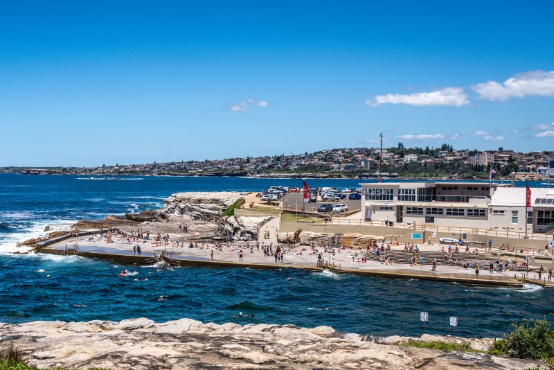 Clovelly Beach safe swim Bondi to coogee walk