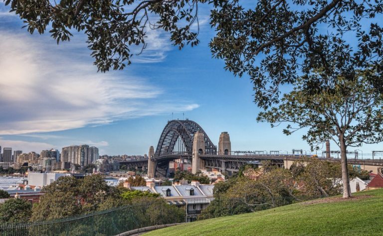 Observatory Hill in Sydney the perfect place to read a book