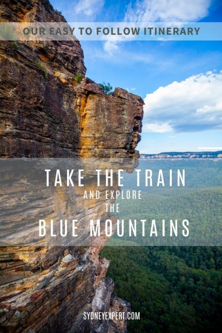 visit blue mountains by train