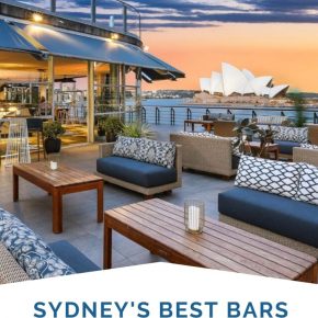 Bars with harbour views