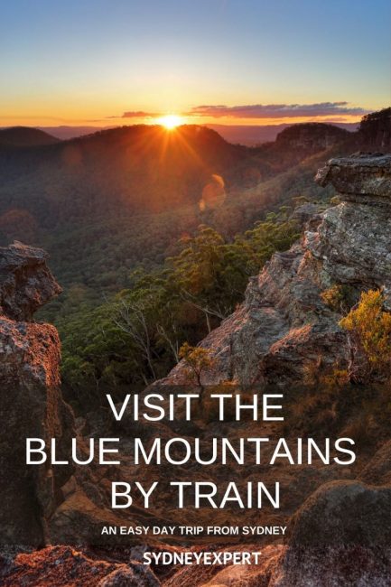 visit blue mountains by train