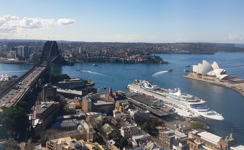 Alittude Restaurant Sydney View