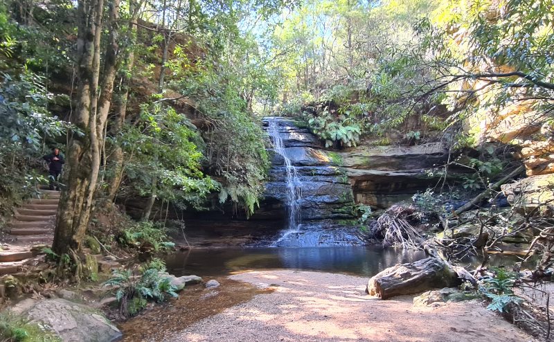 Blue Mountains waterfall Pool of Siloam