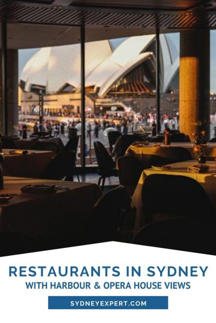 restaurants with view of sydney harbour