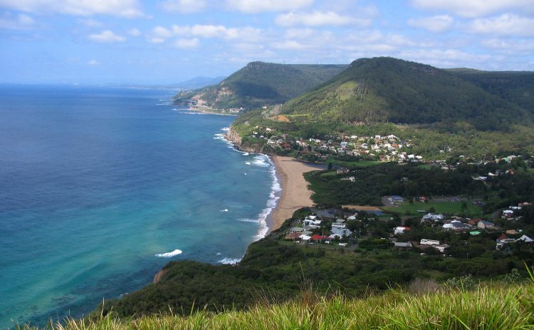Stanwell Beach from Stanwell Tops Lookout 