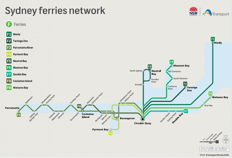 Discover The Very Best Sydney Ferry Rides