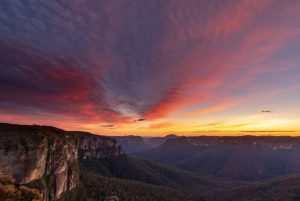 Govetts Leap Blue Mountains by Bakhos Moussa