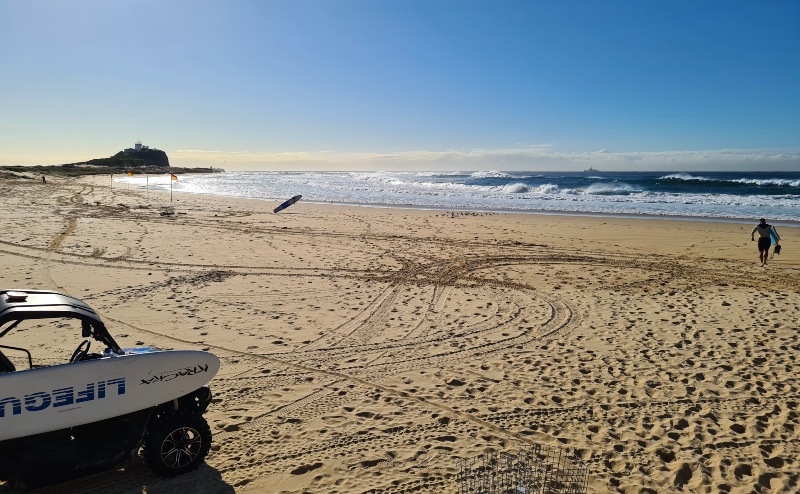 Nobbys Beach to the lighthouse Newcastle