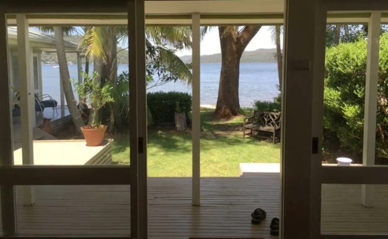 Dangar Island Beach House airbnb