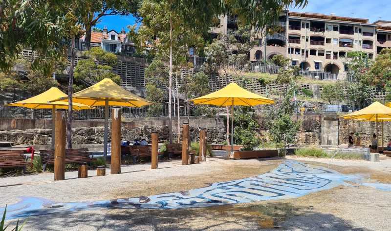 Waterplay Park at Pyrmont