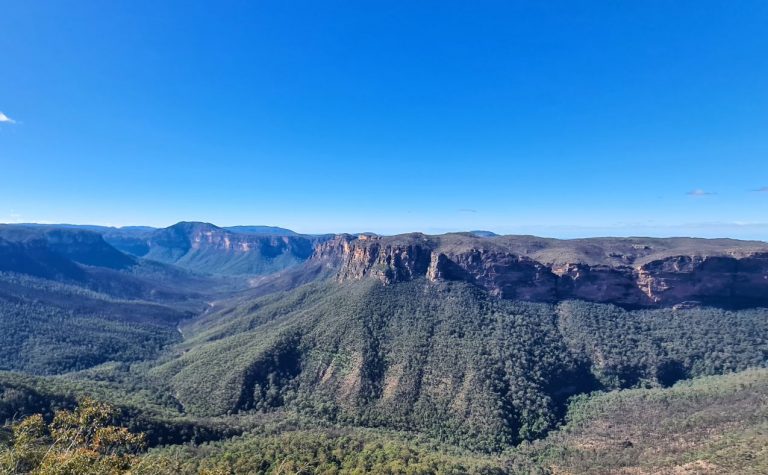 Blackheath Blue Mountains views