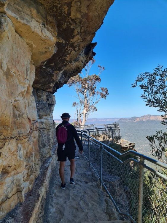 Blue Mountains cliff walk
